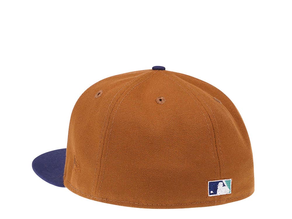 New Era Milwaukee Brewers 25th Anniversary Bourbon Prime Two Tone Edition 59Fifty Fitted Hat