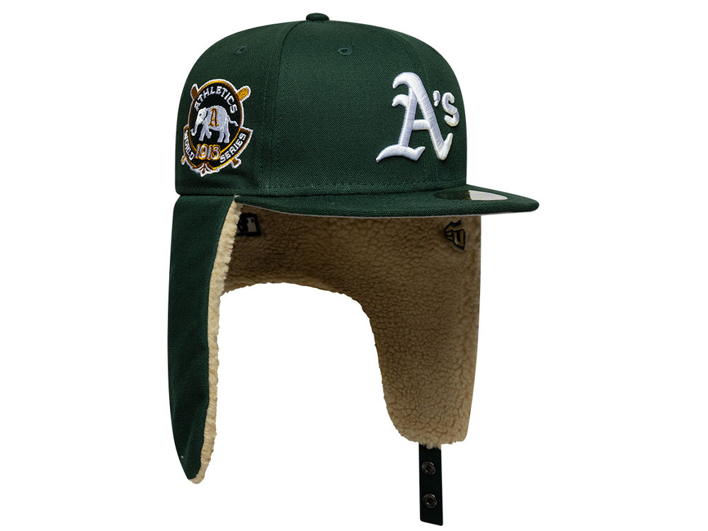 New Era Oakland Athletics World Series 1913 Dark Green Prime Dogear Edition 59Fifty Dogear Fitted Hat