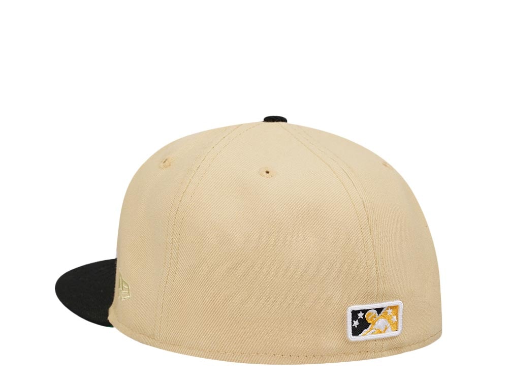 New Era Salem Buccaneers Vegas Gold Two Tone Throwback Edition 59Fifty Fitted Hat