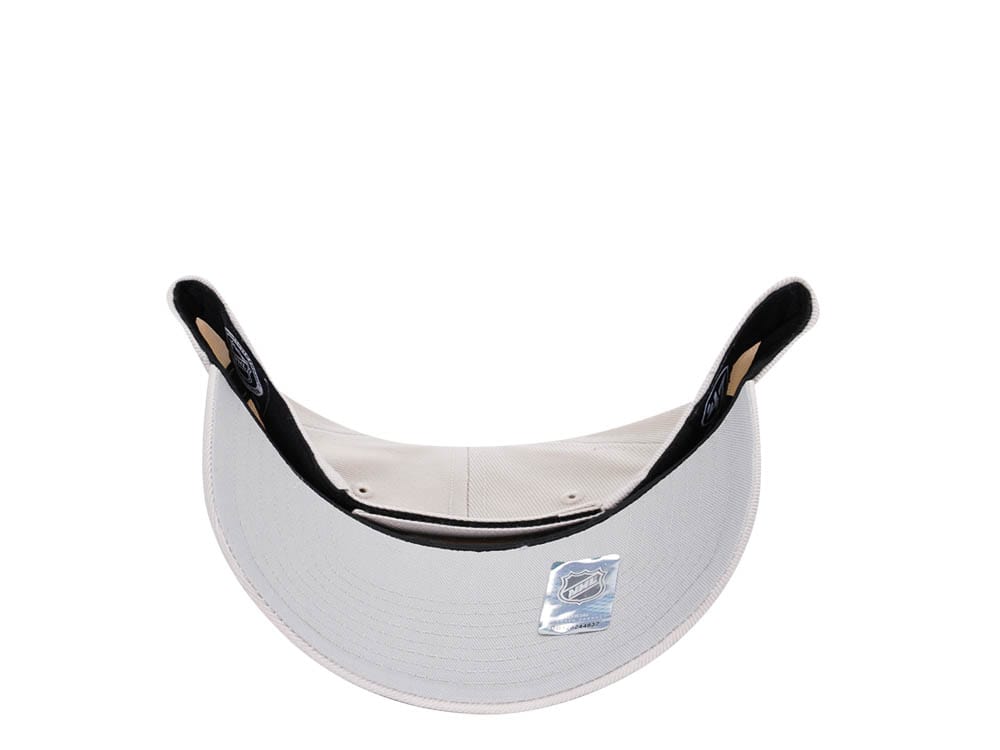 47Brand Boston Bruins Bone MVP Snapback Hat