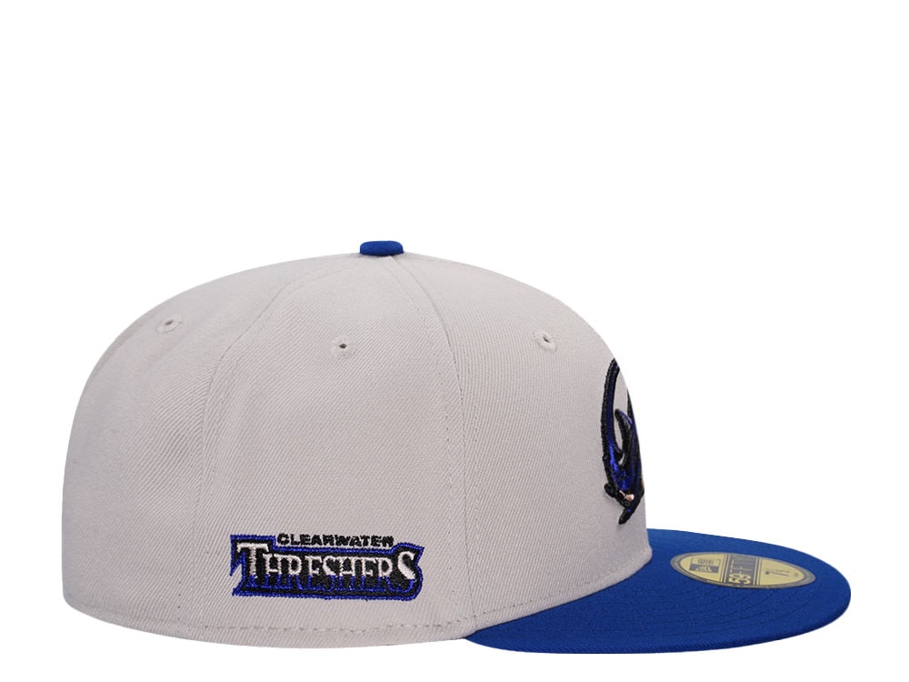 New Era Clearwater Threshers Stone Prime Two Tone Edition 59Fifty Fitted Hat