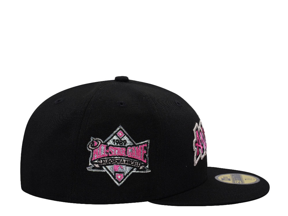 New Era Anaheim Angels All Star Game 1989 Black Prime Edition 59Fifty Fitted Hat