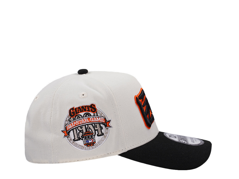 New Era San Francisco Giants All Star Game 1984 Kanji Chrome Two Tone Edition 9Forty A Frame Snapback Hat