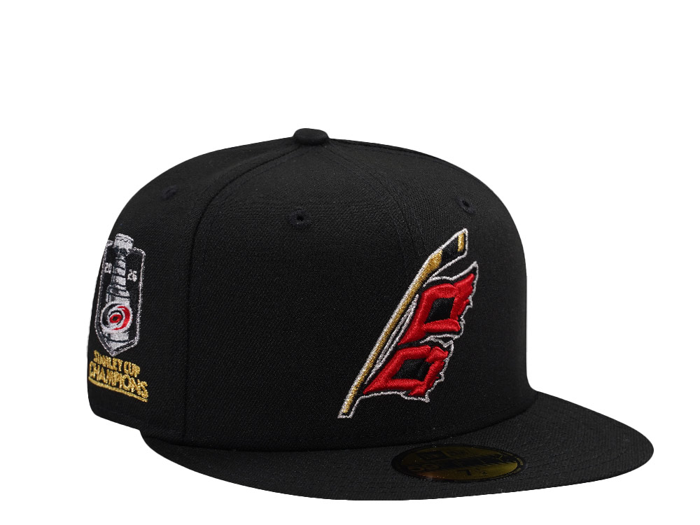 New Era Carolina Hurricanes Stanley Cup Champions 2026 Black Prime Edition 59Fifty Fitted Hat