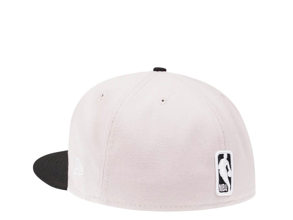 New Era Brooklyn Nets Stone Two Tone Edition 59Fifty Fitted Hat