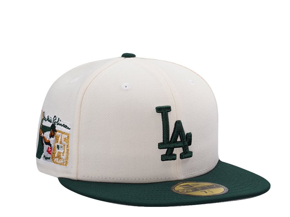 New Era Los Angeles Dodgers Jackie Robinson Chrome Two Tone Edition 59Fifty Fitted Hat