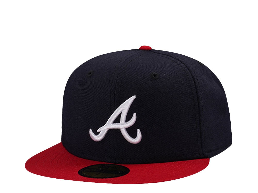 New Era Atlanta Braves Wool Authentic On-Field Green Two Tone Edition 59Fifty Fitted Hat