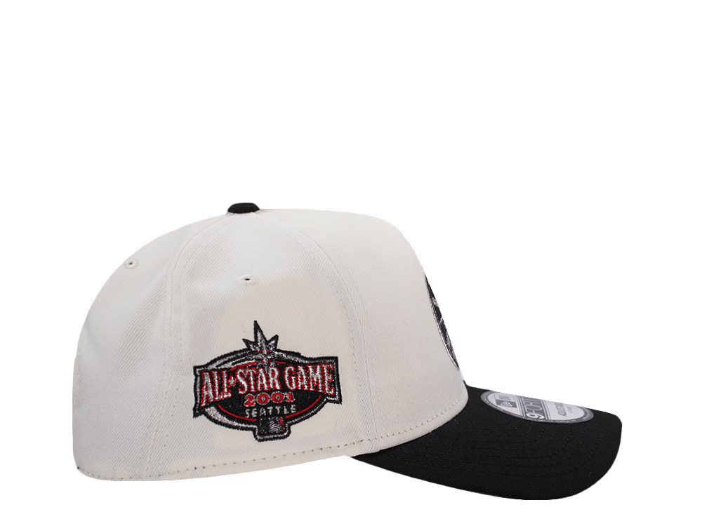 New Era Seattle Mariners All Star Game 2001 Chrome Two Tone Edition 9Forty A Frame Snapback Hat