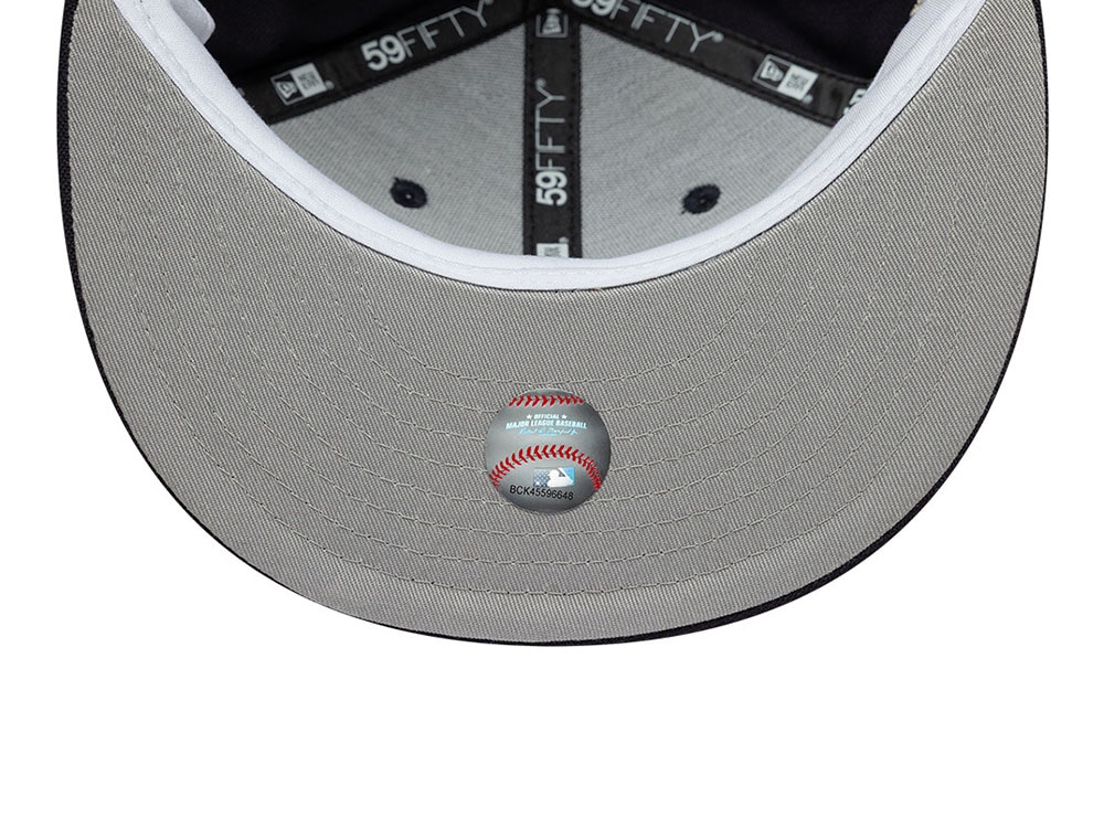 New Era New York Yankees World Series 1998 Navy Prime Dogear Edition 59Fifty Dogear Fitted Hat
