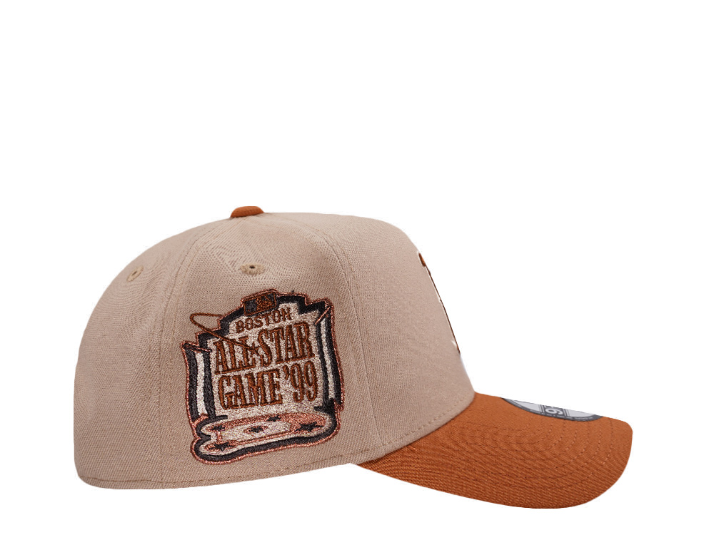 New Era Boston Red Sox All Star Game 1999 Pumpkin Spice Edition 9Forty A Frame Snapback Hat