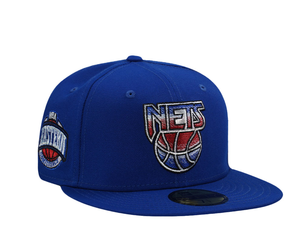 New Era Brooklyn Nets Eastern Conference Blue Prime Edition 59Fifty Fitted Hat
