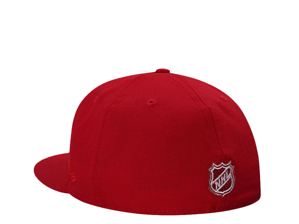 New Era Montreal Canadiens All Star 1990 Scarlet Throwback Wool Edition 59Fifty Fitted Hat