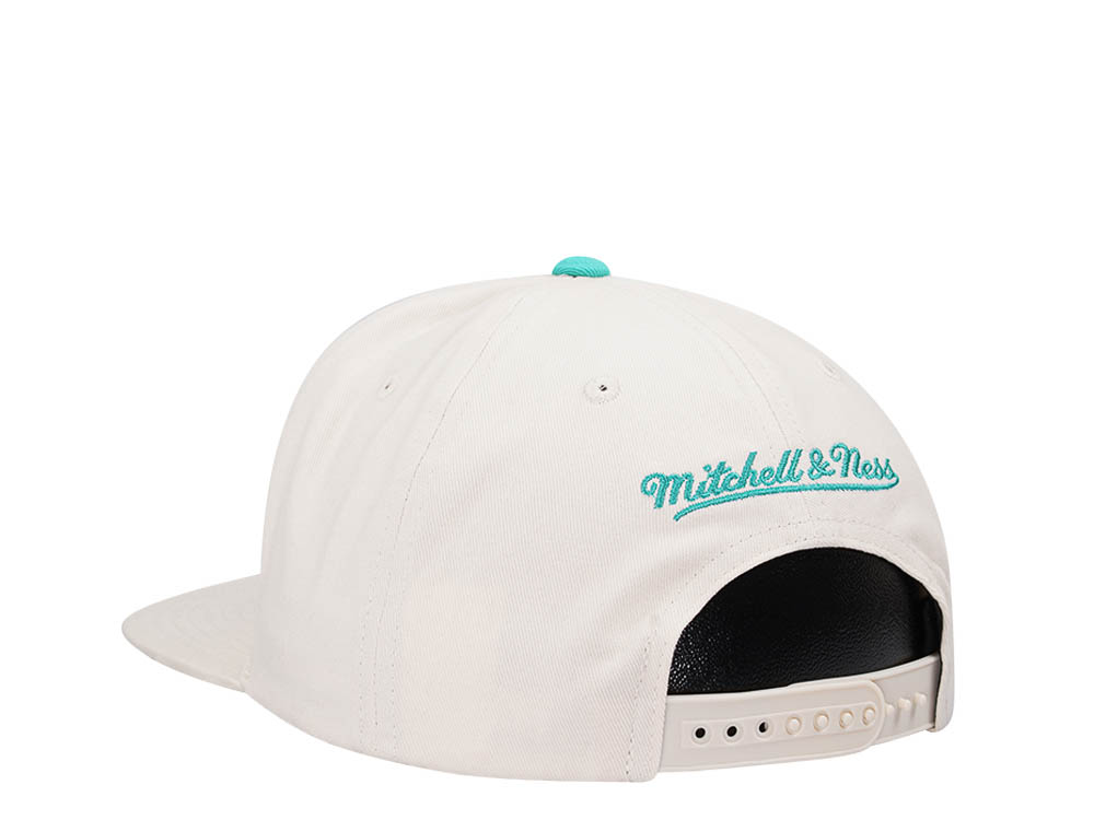 Mitchell & Ness Vancouver Grizzlies Reframe Retro Off White Snapback Hat