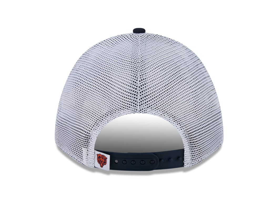 New Era Chicago Bears Official Team Color Edition 9Forty M Crown A Frame Trucker Snapback Hat