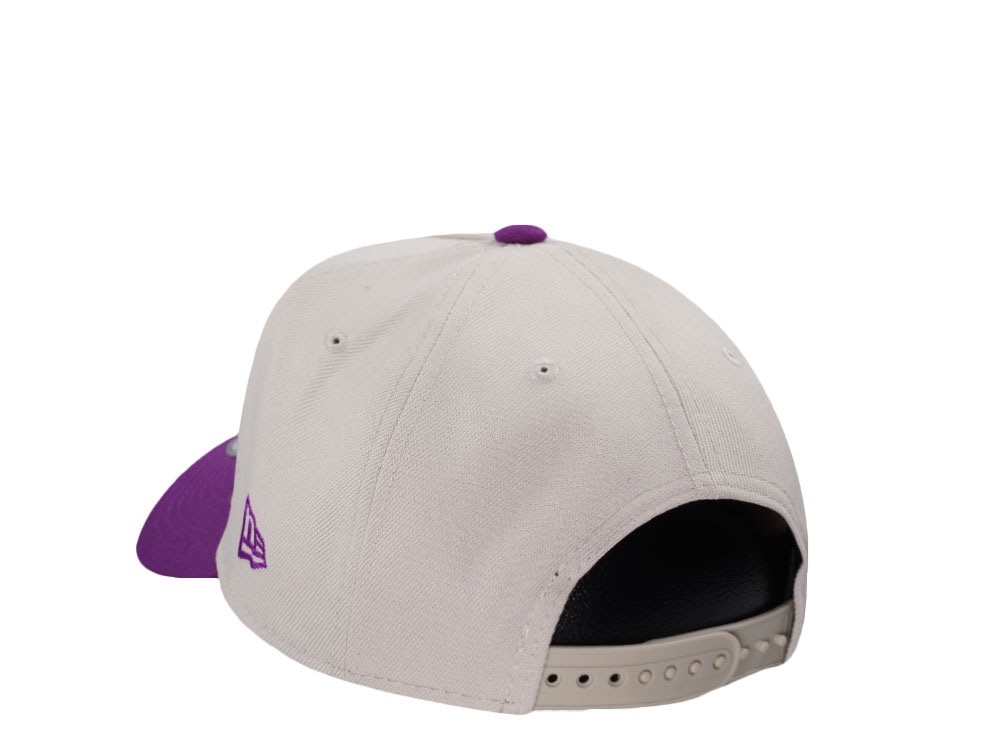 New Era Anaheim Ducks Stadium Series 2014 Stone Grape Two Tone Edition 9Forty A Frame Snapback Hat