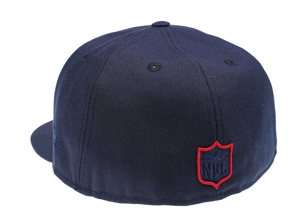 New Era New England Patriots Blue Tonal 59Fifty Fitted Hat