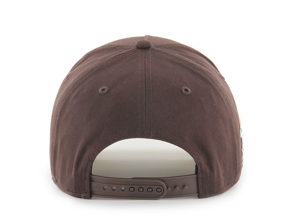 47Brand Tampa Bay Rays Cooperstwon Tropicana Field Brown Edition MVP Snapback Hat