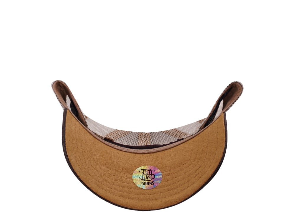 Djinns HFT Coffee Club Head Dark Brown Trucker Snapback Hat