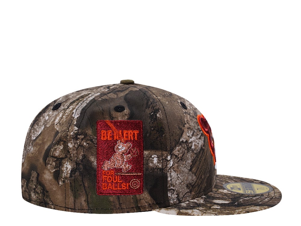 New Era Chicago Cubs Stay Alert Realtree APX Prime Edition 59Fifty Fitted Hat