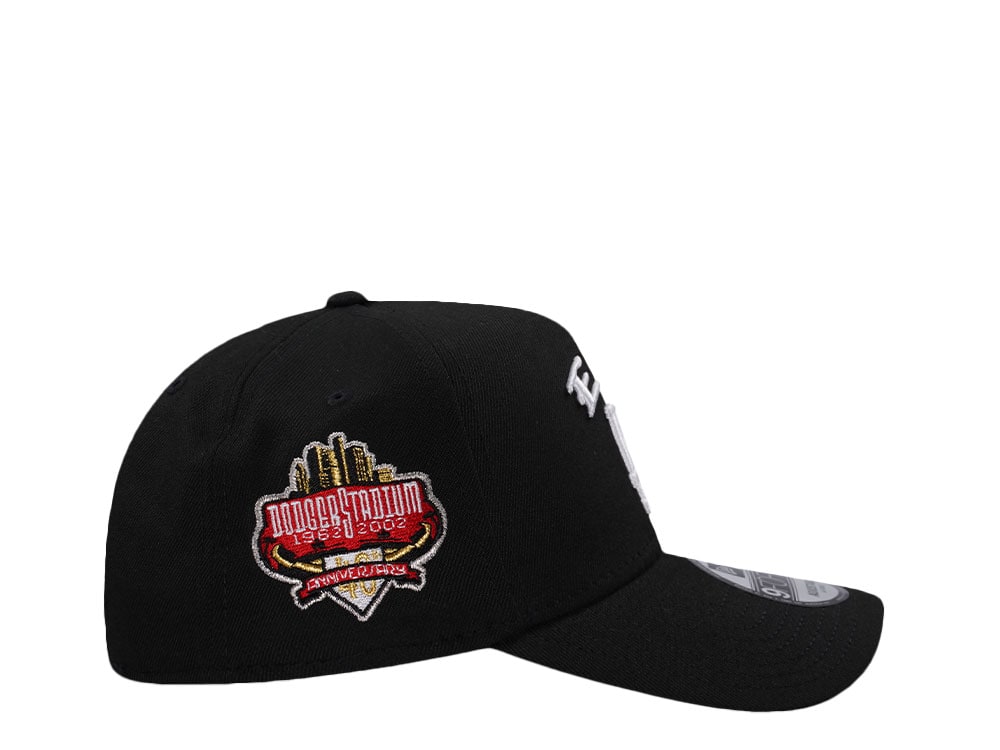 New Era Los Angeles Dodgers 40th Anniversary Black Prime Edition 9Forty A Frame Snapback Hat