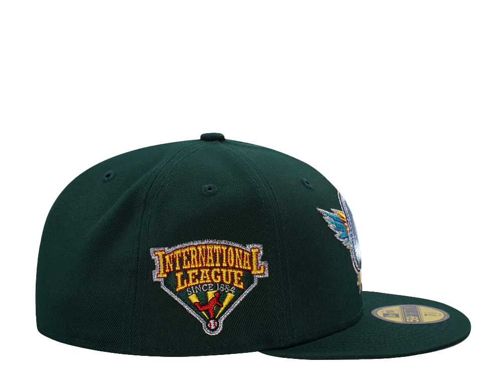 New Era Charlotte Knights Dark Green Prime Edition 59Fifty Fitted Hat