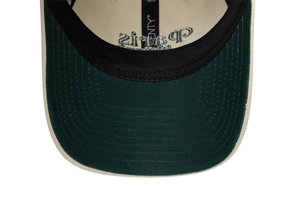 New Era Paris Saint Germain Script Ivory Prime Edition Womens 9Twenty Adjustable Hat