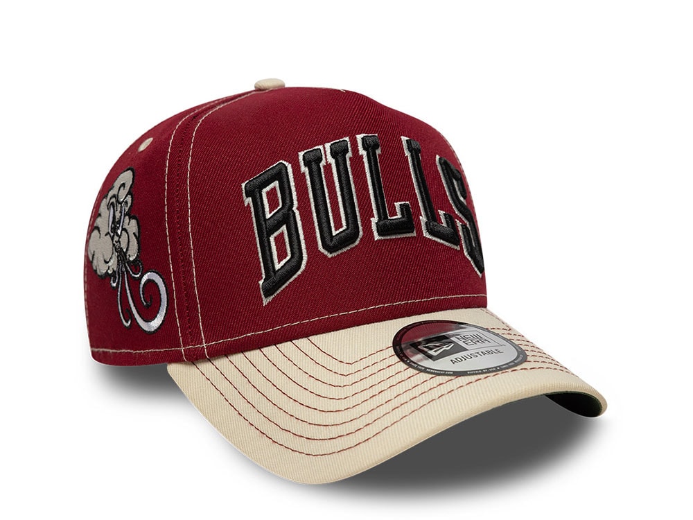 New Era Chicago Bulls City Icon 9Forty E Frame Snapback Hat