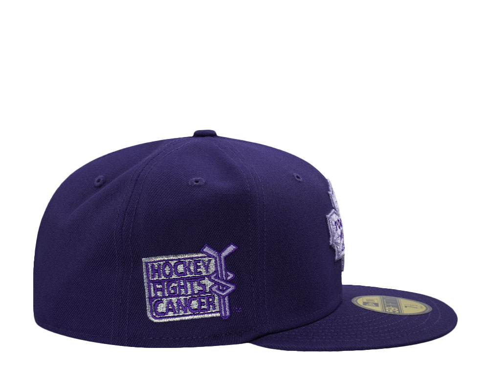 New Era Toronto Maple Leafs Hockey Fights Cancer Edition 59Fifty Fitted Hat
