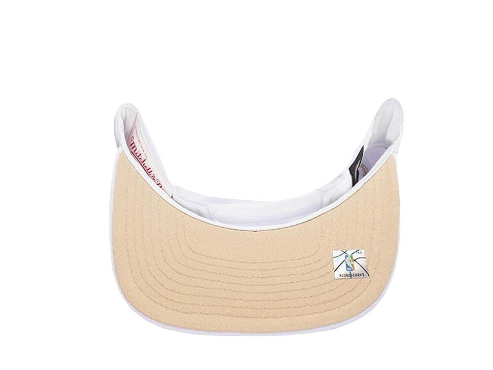 Mitchell & Ness San Antonio Spurs 40th Anniversary Winter White Hardwood Classic Snapback Hat