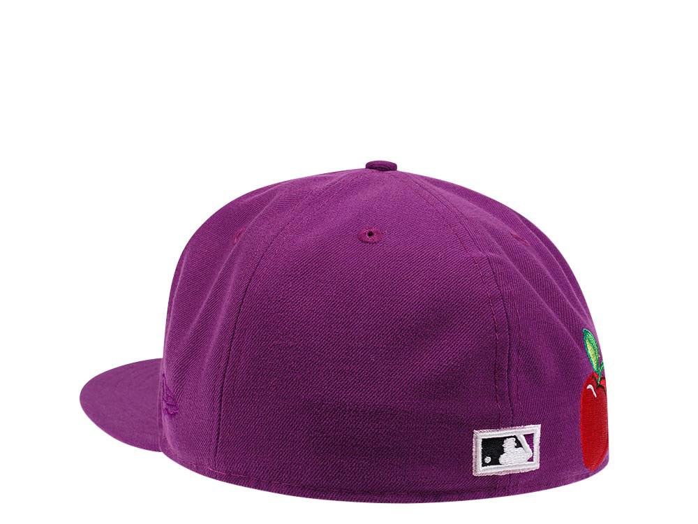 New Era New York Yankees NYC Icons World Series 2000 Grape and Pink Edition 59Fifty Fitted Hat