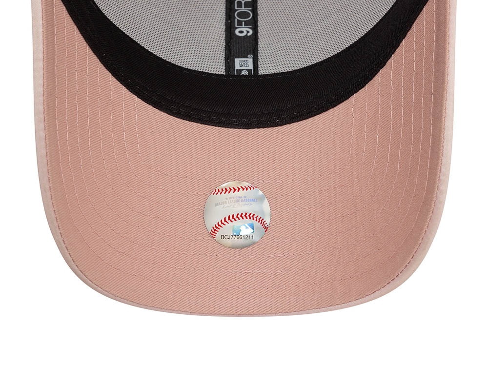New Era New York Yankees Satin Pink Womens 9Forty Snapback Hat