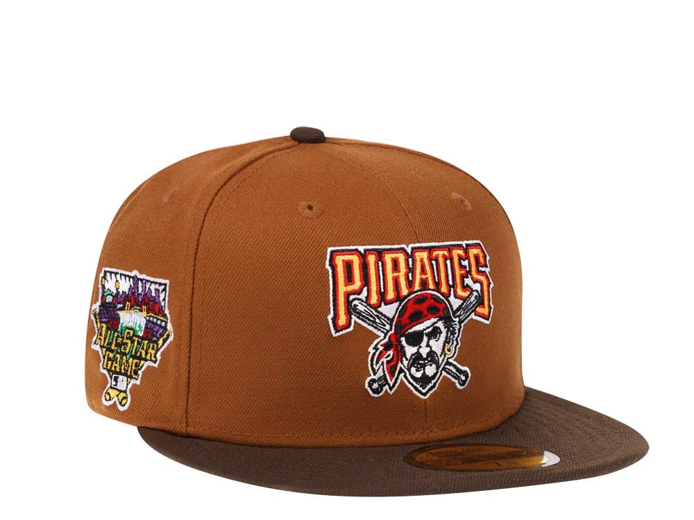 New Era Pittsburgh Pirates All Star Game 2006 Bourbon and Suede Edition 59Fifty Fitted Hat