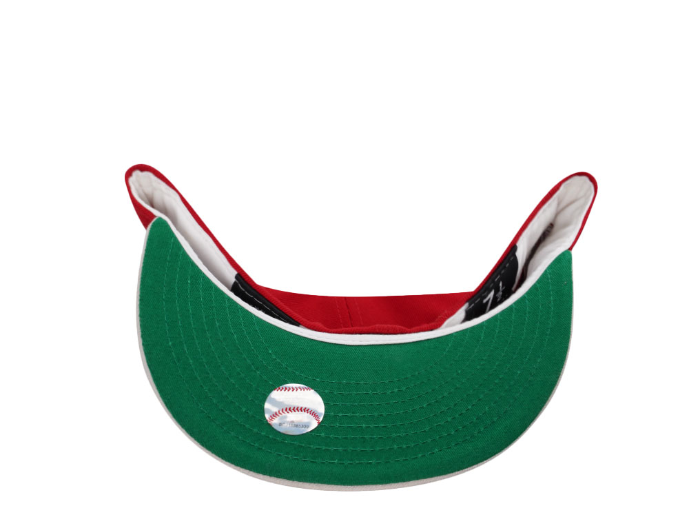 New Era Anaheim Angels 60th Anniversary Scarlet Edition 59Fifty Fitted Hat