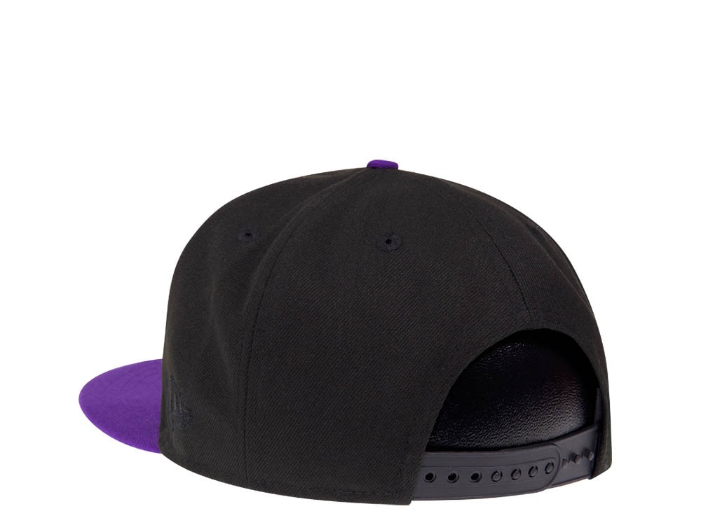 New Era Phoenix Suns Black True Purple Edition 9Fifty Snapback Hat