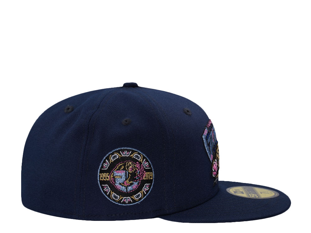 New Era Vancouver Grizzlies 25th Anniversary Ocean Blue Prime Edition 59Fifty Fitted Hat