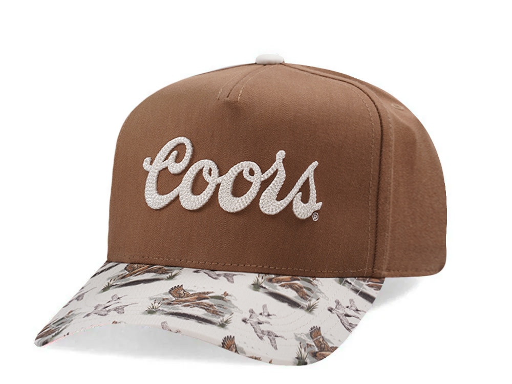 American Needle Coors Buckhorn Brown Two Tone Edition Snapback Hat