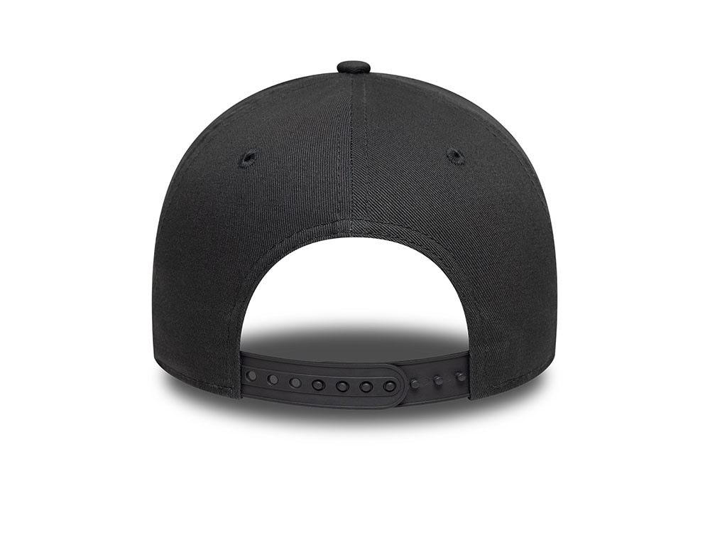 New Era Las Vegas Raiders Metallic Dark Gray Edition 9Forty A Frame Snapback Hat