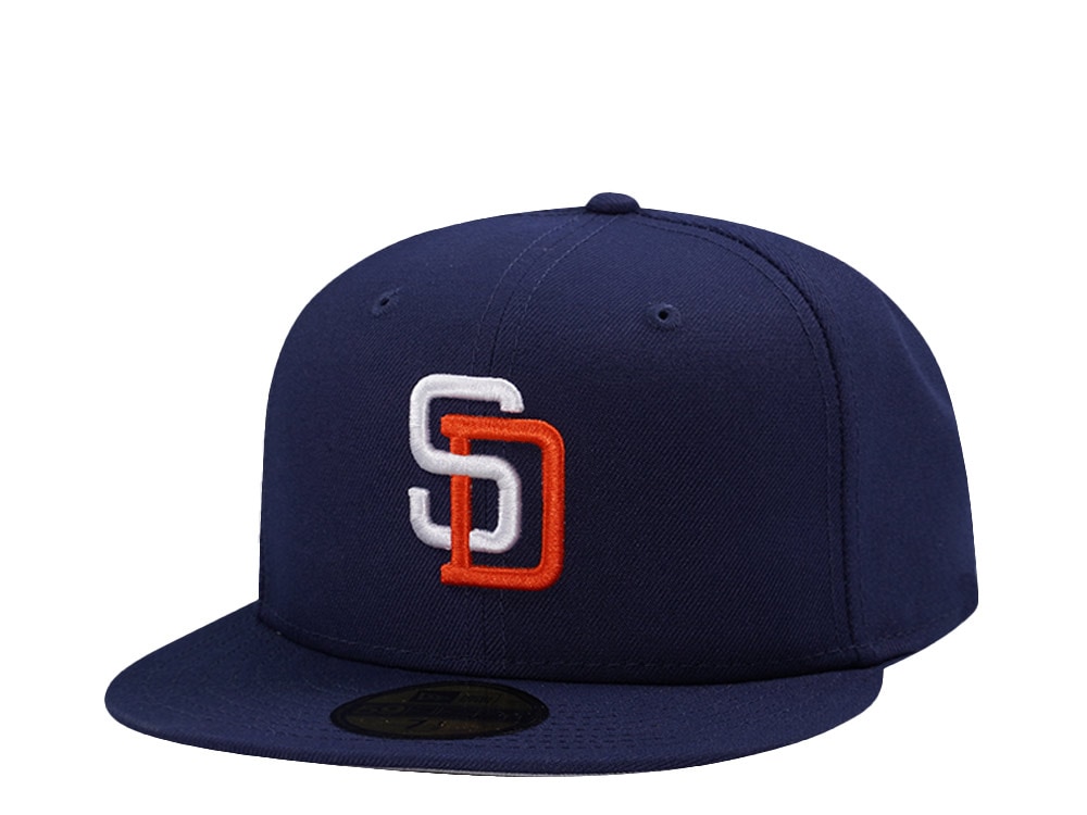 New Era San Diego Padres Wool Classic Navy Prime Edition 59Fifty Fitted Hat