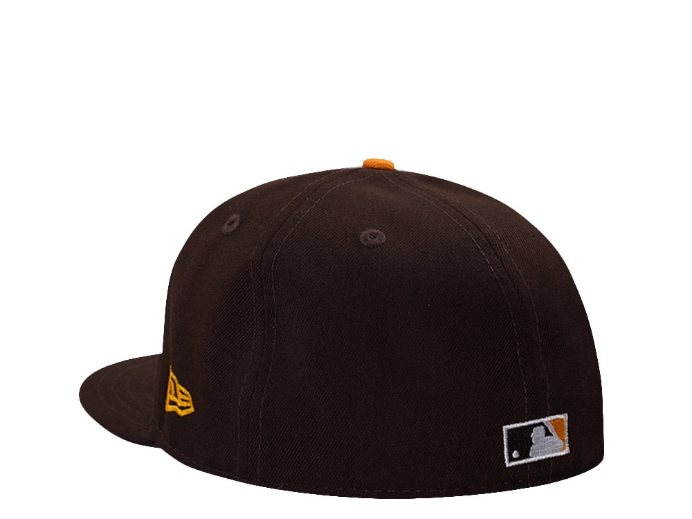 New Era Texas Rangers All Star Game 1986 Burnt Wood Prime Edition 59Fifty Fitted Hat