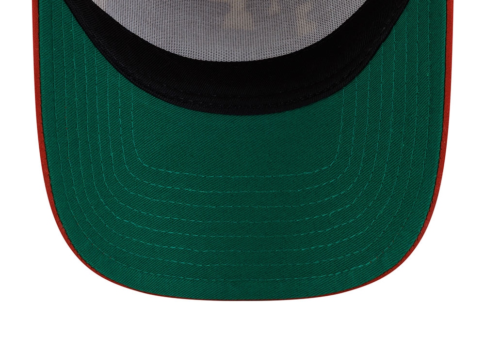 New Era New York Yankees Wordmark Suede Green Stone Edition 9Forty A Frame Snapback Hat