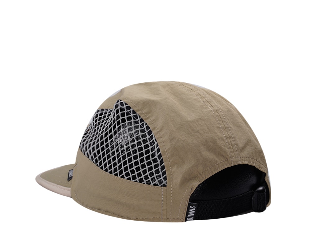Djinns 5 Panel Sand Big Net Mountain Strapback Hat