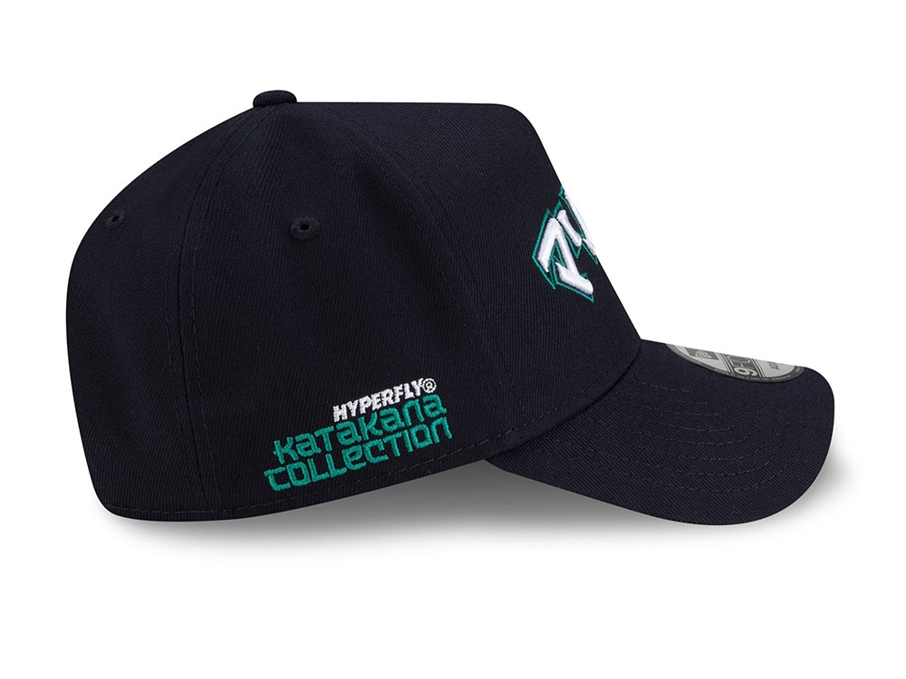 New Era Seattle Mariners Hyperfly Edition 9Forty A Frame Snapback Hat