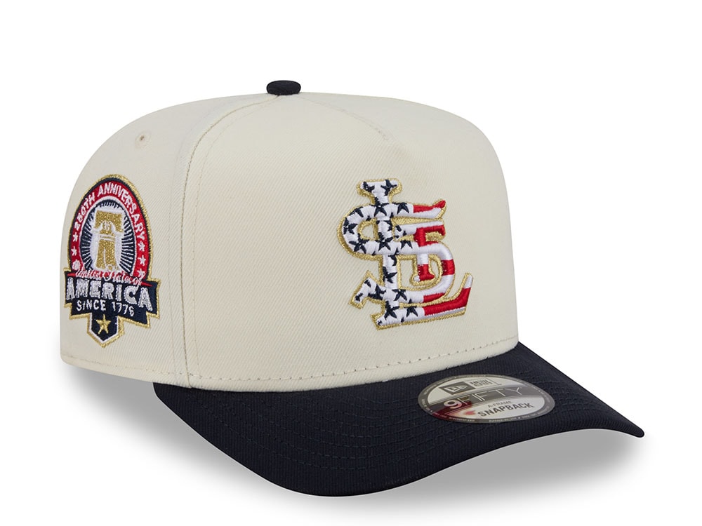 New Era St. Louis Cardinals America 250th Anniversary Edition 9Fifty A Frame Snapback Hat