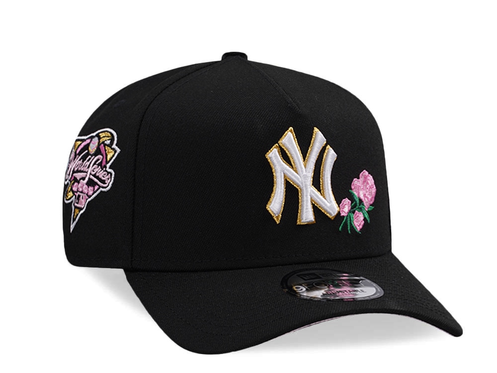 New Era New York Yankees World Series 2020 Black Prime Edition 9Forty A Frame Snapback Hat