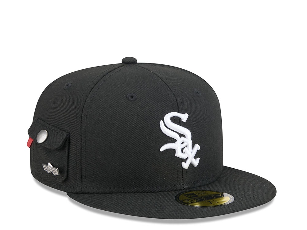 New Era Alpha Industries Chicago White Sox Navy Prime Edition 59Fifty Fitted Hat