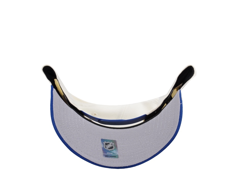 New Era Toronto Maple Leafs NHL Draft 2026 Chrome Two Tone Edition 9Forty A Frame Snapback Hat