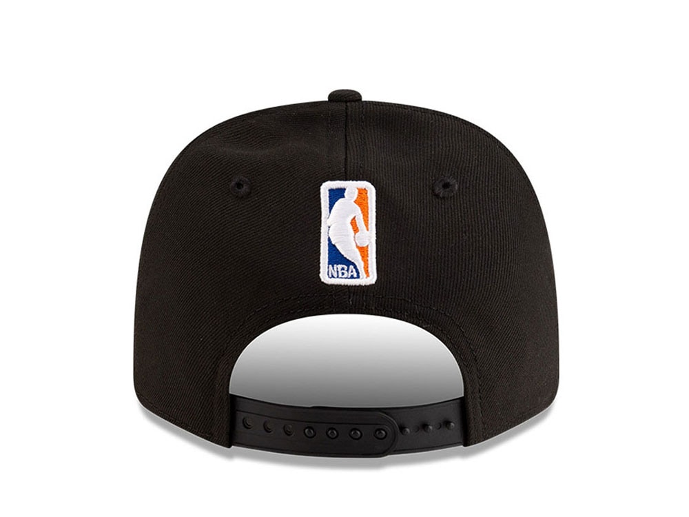 New Era New York Knicks NBA Team Black Edition 9Seventy Stretch Snapback Hat