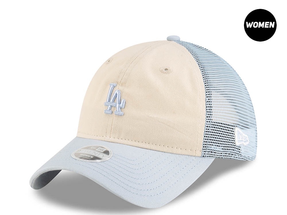 New Era Los Angeles Dodgers Stone Womens 9Twenty Trucker Snapback Hat