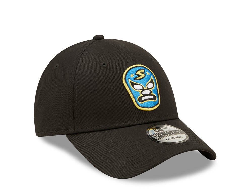 New Era Sacramento River Cats Copa Black 9Forty Strapback Hat