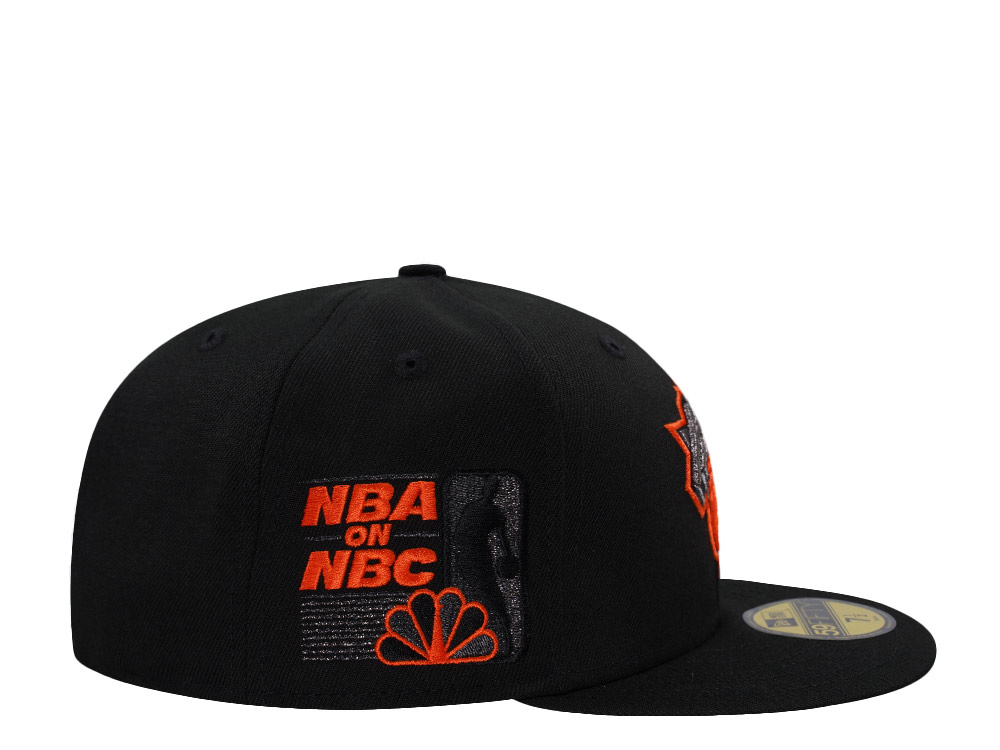 New Era New York Knicks NBA on NBC Black Prime Edition 59Fifty Fitted Hat